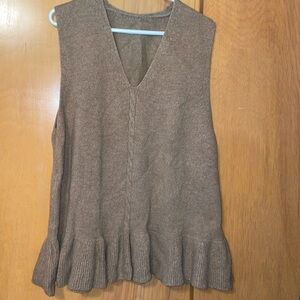 Vest/dress knitted size Large